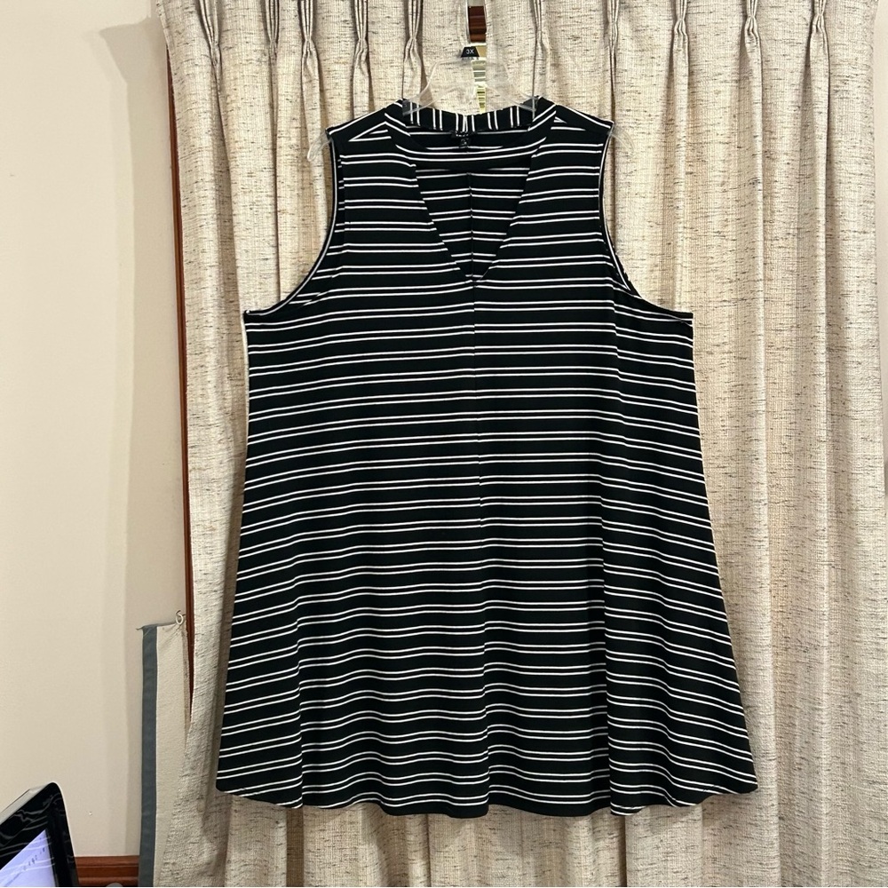 Torrid Stripe Choker Tank Dress - 4X